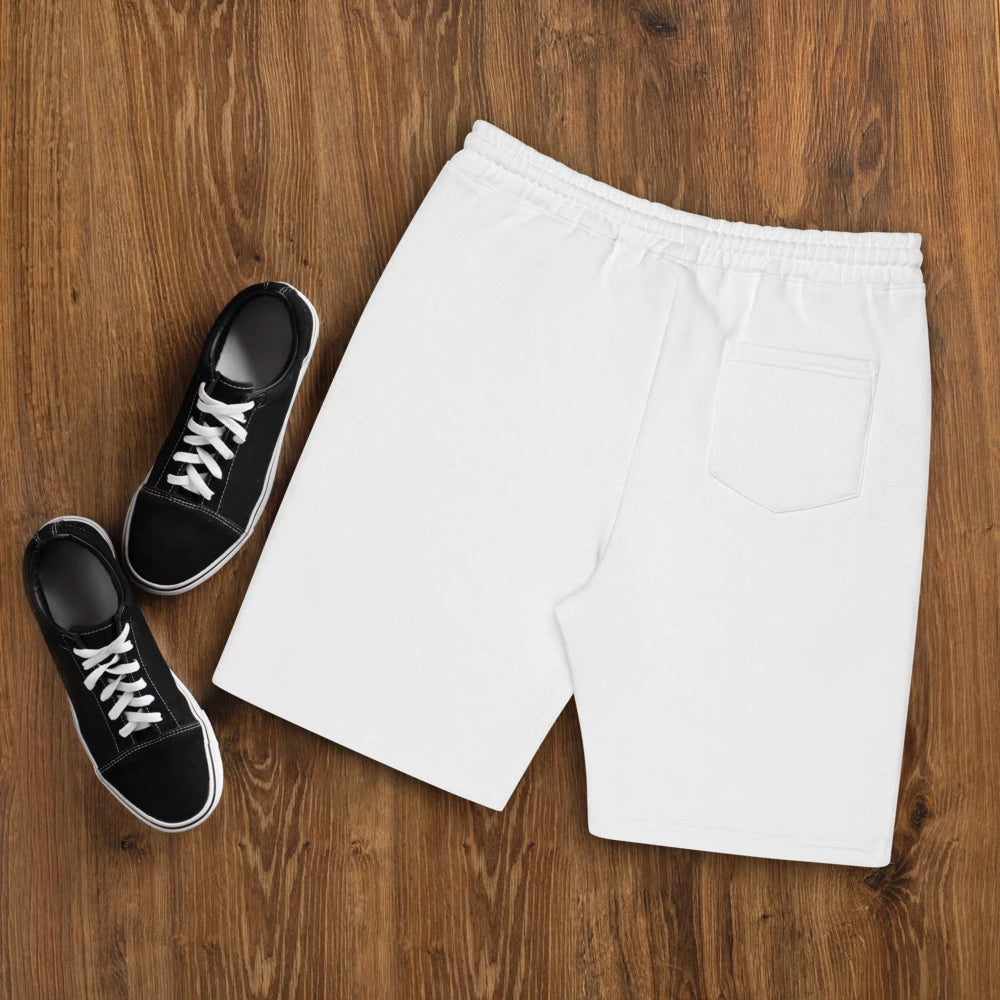 CloudFlex™ White Fleece Shorts
