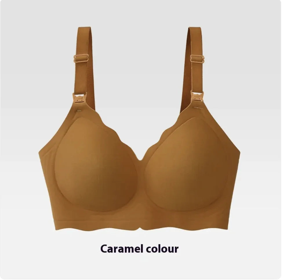 Ergonomic Support Solutions Summer Lightweight Nursing Bra for Pregnant Women