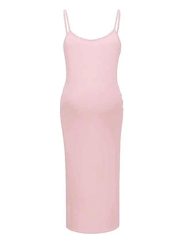 Ergonomic Support Solutions Comfortable Loose Suspender Dress for Pregnant Women