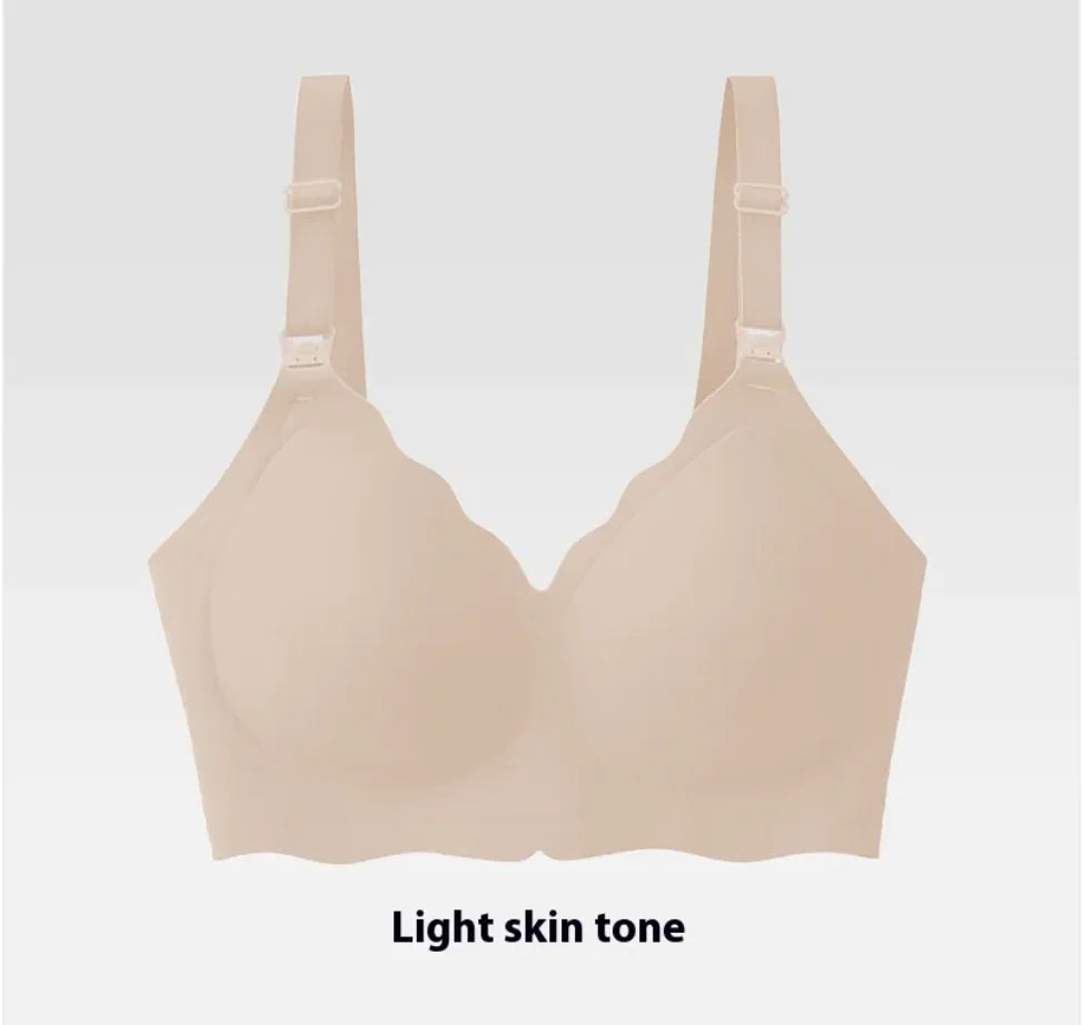 Ergonomic Support Solutions Summer Lightweight Nursing Bra for Pregnant Women