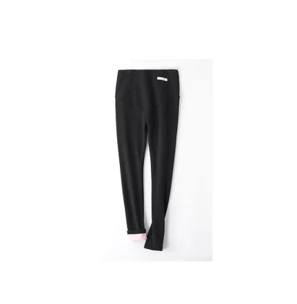 Ergonomic Support Solutions Maternity Velvet Leggings for Pregnant Women (Warm)