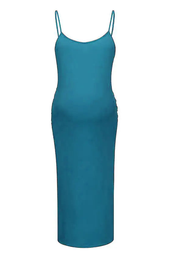 Ergonomic Support Solutions Comfortable Loose Suspender Dress for Pregnant Women