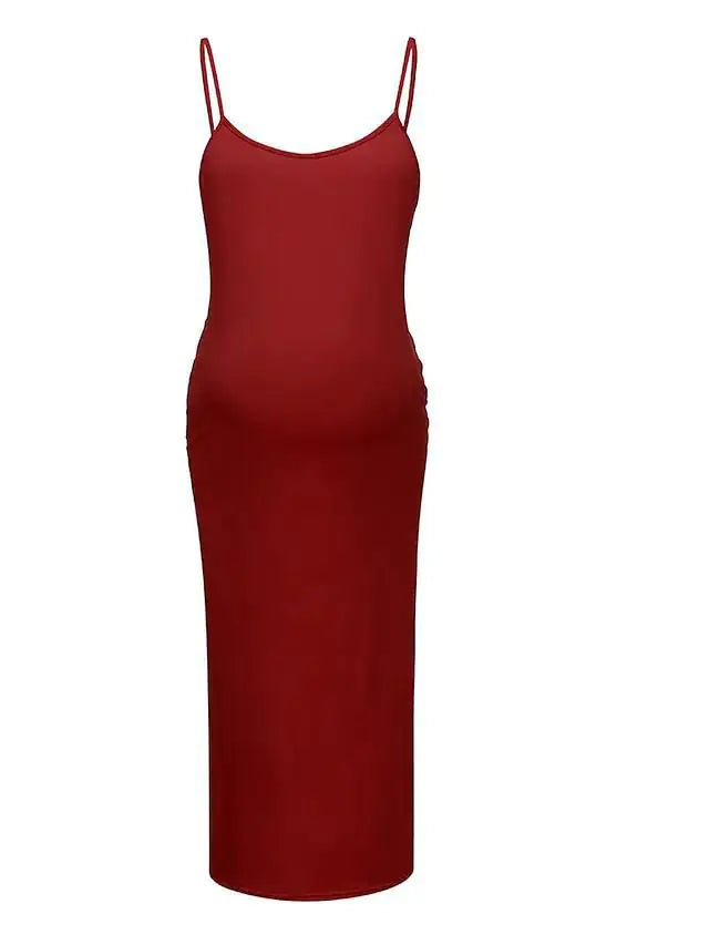 Ergonomic Support Solutions Comfortable Loose Suspender Dress for Pregnant Women