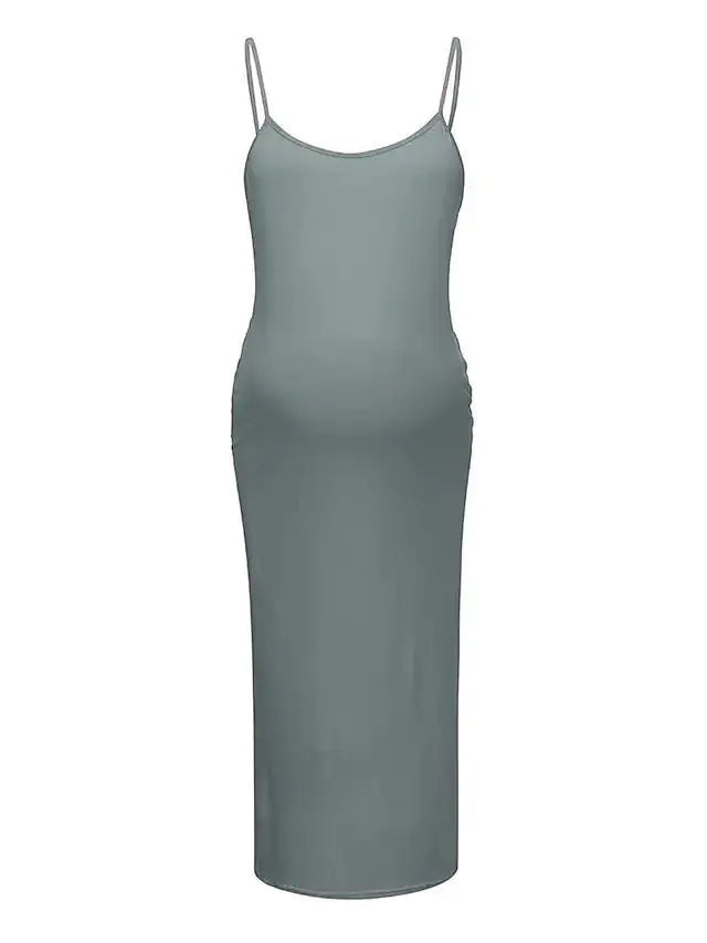 Ergonomic Support Solutions Comfortable Loose Suspender Dress for Pregnant Women