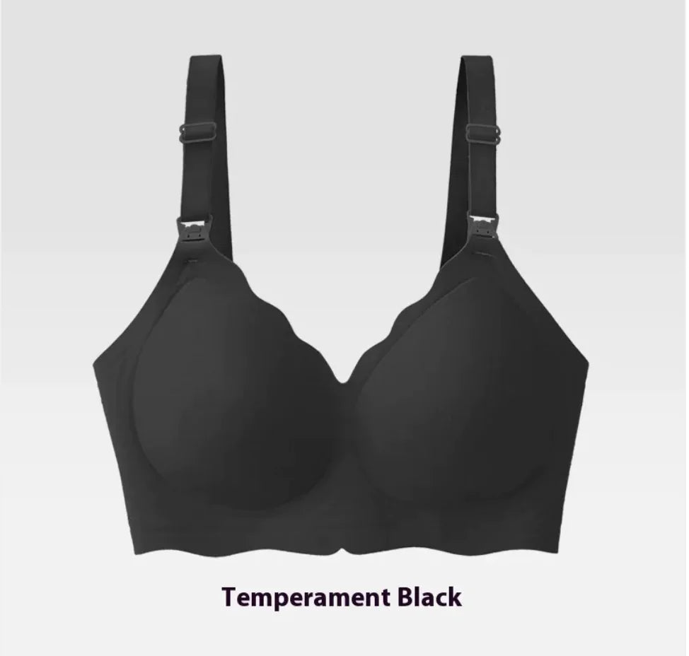 Ergonomic Support Solutions Summer Lightweight Nursing Bra for Pregnant Women