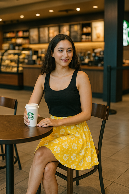 SunnyPetal™ Floral Skirt