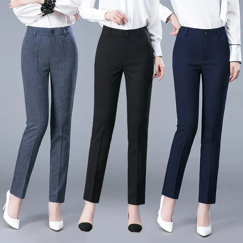 Ergonomic Support Solutions Women's Casual Straight Leg Professional Suit Pants