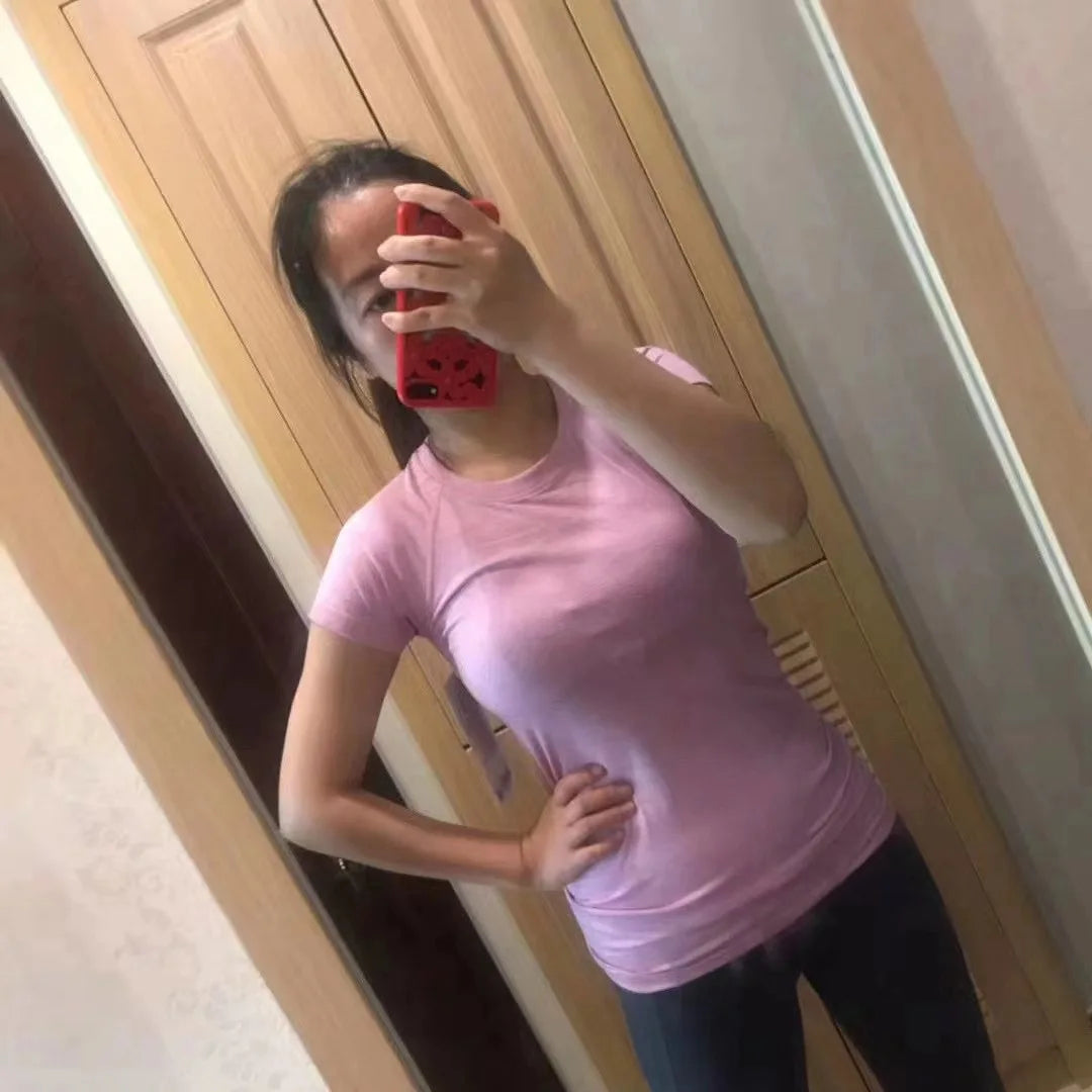Ergonomic Support Solutions Tech Women's Seamless Yoga Workout T-Shirt 2.0