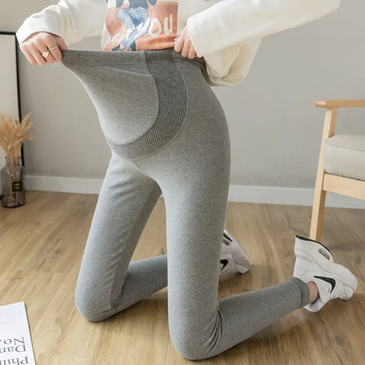 Ergonomic Support Solutions Maternity Velvet Leggings for Pregnant Women (Warm)
