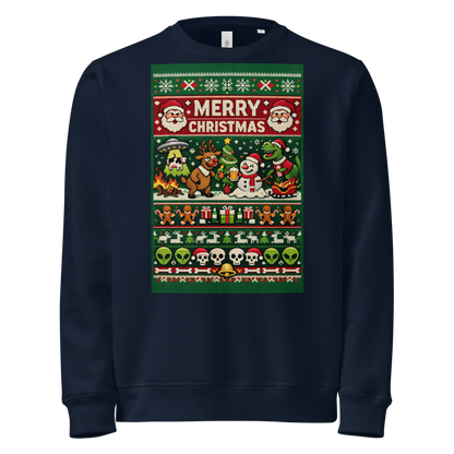 WinterEase™ Festive Graphic Sweatshirt – All-Day Ergonomic Comfort
