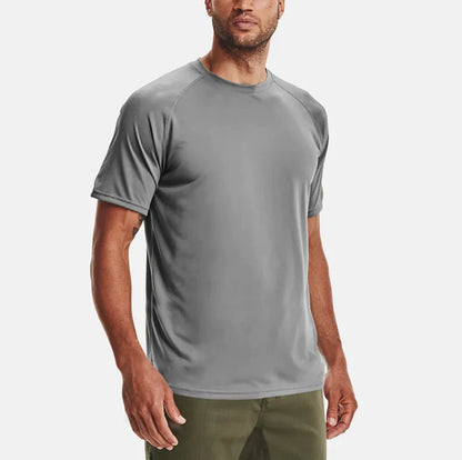 Ergonomic Support Solutions Men's Loose-Fit Summer Workout T-Shirt
