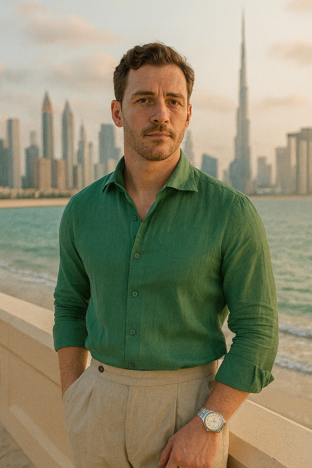 BreezeFlex™ Linen Support Shirt