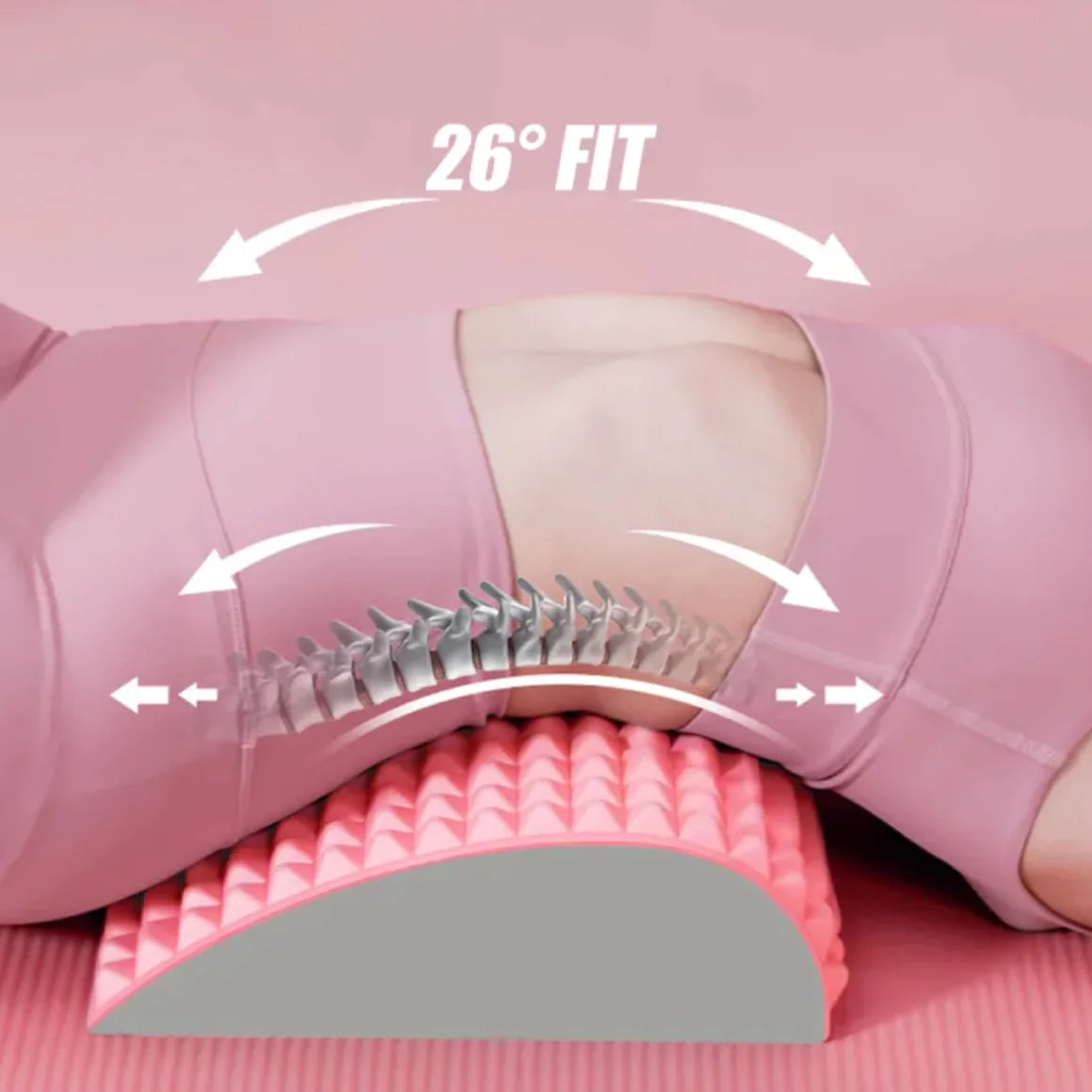 Ergonomic Support Solutions Back Stretcher Pillow