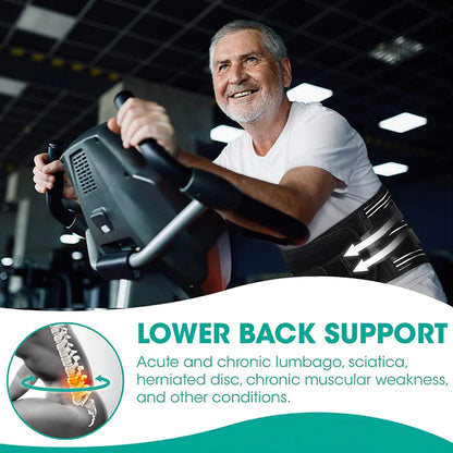 Ergonomic Support Solutions Adjustable Lower Back Brace Lumbar Support Waist Belt For Men Women Pain Relief