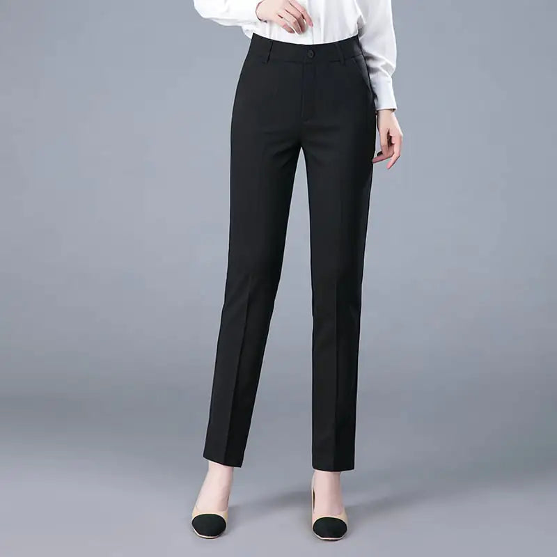 Ergonomic Support Solutions Women's Casual Straight Leg Professional Suit Pants