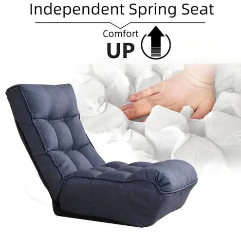 Ergonomic Support Solutions Reclining Japanese Tatami Balcony Reclining Leisure Adjustable Chair
