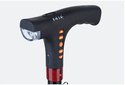 Ergonomic Support Solutions Multi-Function LED Alarm Radio Crutch for Elderly