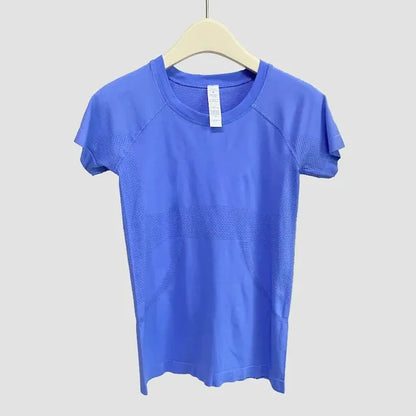 Ergonomic Support Solutions Tech Women's Seamless Yoga Workout T-Shirt 2.0