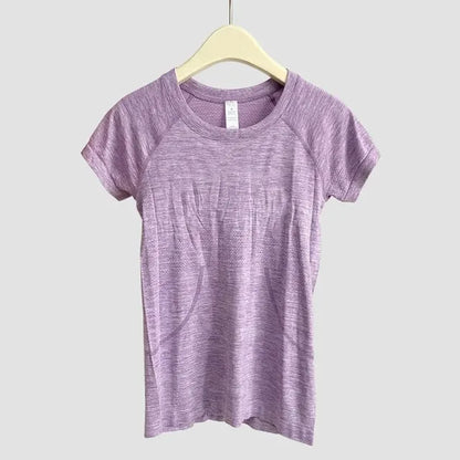 Ergonomic Support Solutions Tech Women's Seamless Yoga Workout T-Shirt 2.0
