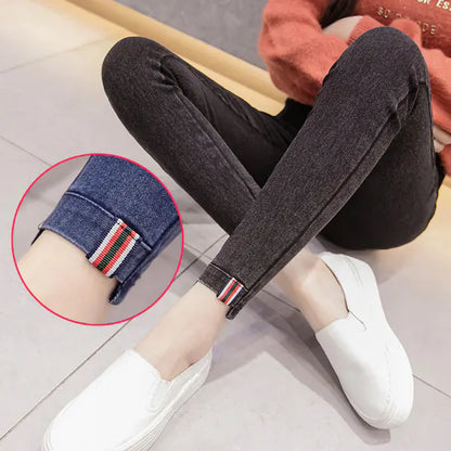 Ergonomic Support Solutions Denim Leggings for Pregnant Women