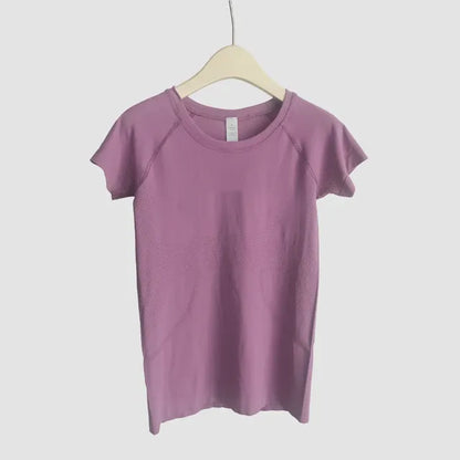 Ergonomic Support Solutions Tech Women's Seamless Yoga Workout T-Shirt 2.0