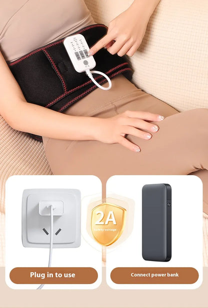Ergonomic Support Solutions Heating Waist Wrap Massage