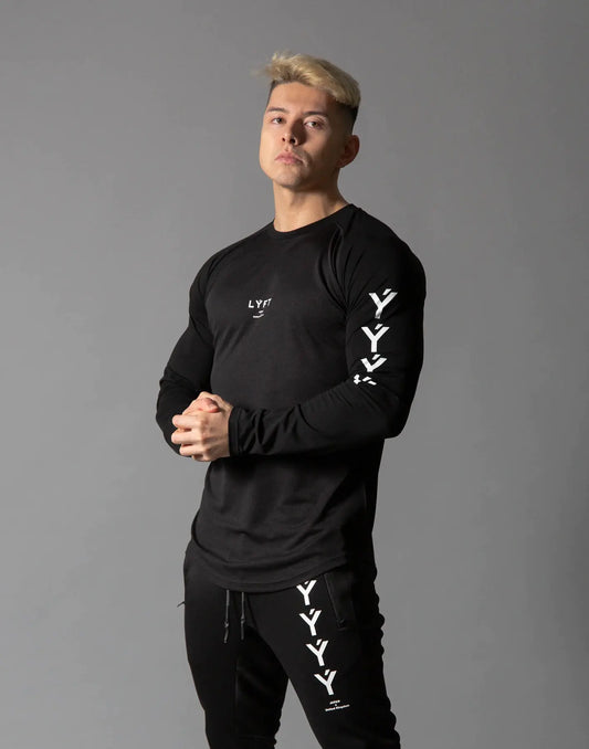 Ergonomic Support Solutions LYFT Men's Long Sleeve Workout T-Shirt