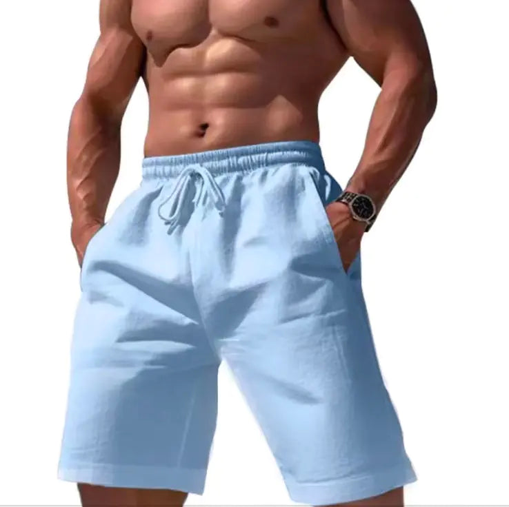 Loose Linen Cotton Shorts