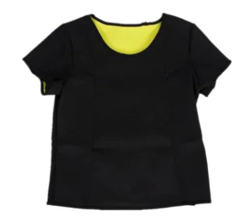 Ergonomic Support Solutions Women's Yoga Workout Top - Slimming Short Sleeve Shirt