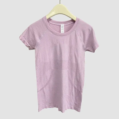 Ergonomic Support Solutions Tech Women's Seamless Yoga Workout T-Shirt 2.0