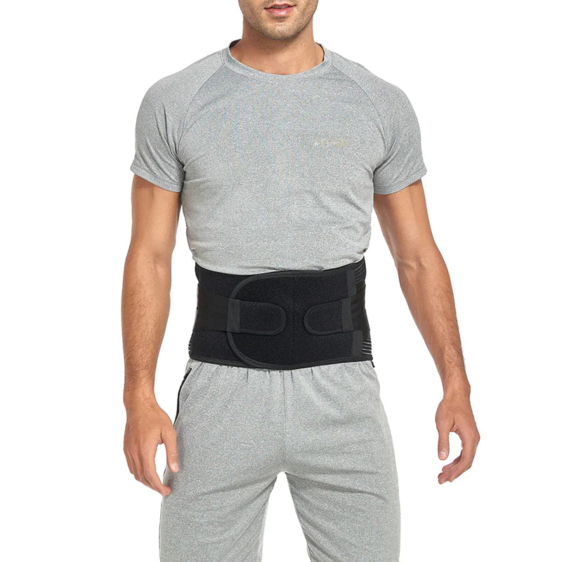 Ergonomic Support Solutions Adjustable Lower Back Brace Lumbar Support Waist Belt For Men Women Pain Relief