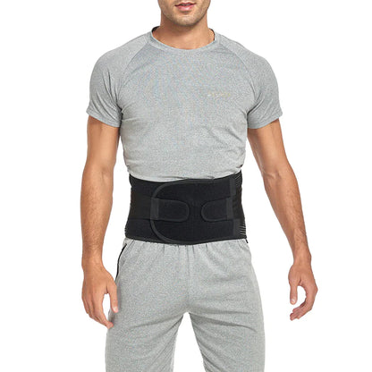 Ergonomic Support Solutions Adjustable Lower Back Brace Lumbar Support Waist Belt For Men Women Pain Relief