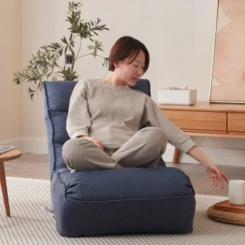 Ergonomic Support Solutions Reclining Japanese Tatami Balcony Reclining Leisure Adjustable Chair